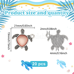 20Pcs Tibetan Style Alloy Pendants&nbsp;FIND-GO0003-23A