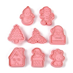 Christmas Plastic Cookie Candy Food Cutters Molds&nbsp;DIY-K080-03
