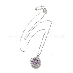 304 Stainless Steel Cable Chain Necklaces&nbsp;NJEW-H040-18P