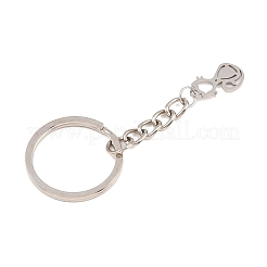 201 Stainless Steel Cat Keychains&nbsp;KEYC-TAC00008