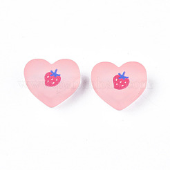 Transparent Printed Acrylic Beads&nbsp;MACR-S373-124-H10