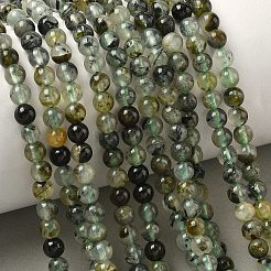 Natural Prehnite Beads Strands&nbsp;G-K224-03-4mm-01