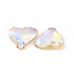 Brass Cubic Zirconia Pendants&nbsp;KK-A181-VF470-1
