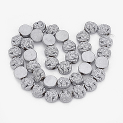 Electroplate Non-magnetic Synthetic Hematite Beads Strands&nbsp;G-T061-95J
