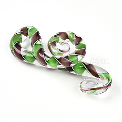 Handmade Lampwork Big Pendants&nbsp;LAMP-T023-07C