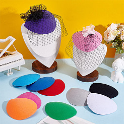 22Pcs 11 Colors EVA Cloth Fascinator Hat Base for Millinery Magic&nbsp;MRMJ-NB0001-35