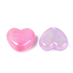Luminous Opaque UV Plating Acrylic Beads&nbsp;OACR-Q204-20