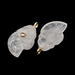 Natural Quartz Carved Pendants&nbsp;G-H357-05G-09
