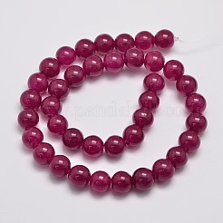 Natural & Dyed Malaysia Jade Bead Strands&nbsp;X-G-A146-10mm-A15