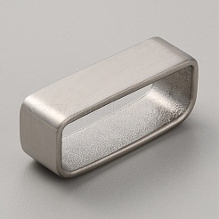 304 Stainless Steel Loop Keepers&nbsp;AJEW-WH0415-44D