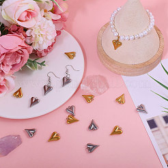 16Pcs 2 Colors PVD Vacuum Plating 304 Stainless Steel Pendants&nbsp;STAS-CA0002-26