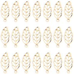300Pcs Hollow 316 Surgical Stainless Steel Charms&nbsp;STAS-SC0021-32G