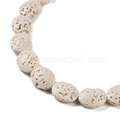 Natural Lava Rock Dyed Beads Strands&nbsp;G-H311-01-01