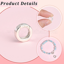 925 Sterling Silver Spring Gate Rings&nbsp;STER-BBC0009-24