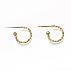 304 Stainless Steel Stud Earring Findings&nbsp;X-STAS-L252-001G