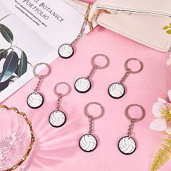 20Pcs Sports PVC Pendant Keychains&nbsp;KEYC-CN0001-10