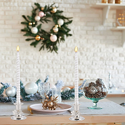 Zinc Alloy Candle Holders&nbsp;AJEW-GA0009-58S