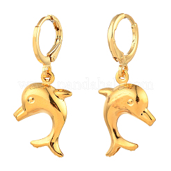 Ocean Theme Brass Huggie Hoop Earring Sets&nbsp;EJEW-JE04211
