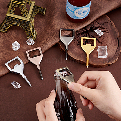 5Pcs 5 Colors Zinc Alloy Red Wine Beer Bottle Corkscrew Opener Handle Accessories&nbsp;AJEW-UN0001-44
