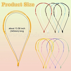 30Pcs 10 Colors Adjustable Waxed Polyester Cord Necklace Making&nbsp;NJEW-CJ00003