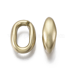Spray Painted CCB Plastic Linking Rings&nbsp;CCB-R104-13A-02