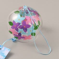 Glass Wind Chimes&nbsp;DJEW-WH0016-33B