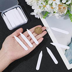 100Pcs PVC Shirt Collar Stays&nbsp;DIY-CN0003-59A