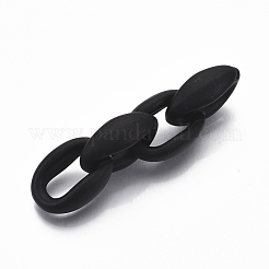Spray Painted CCB Plastic Linking Rings&nbsp;CCB-R104-13A-01