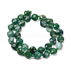 Natural Banded Agate Beads Strands&nbsp;G-C116-A180-01C