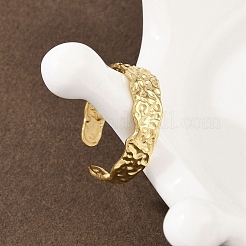 304 Stainless Steel Cuff Rings&nbsp;RJEW-D332-012G-G