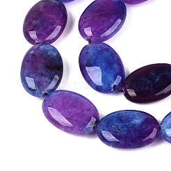 Dyed Natural White Jade Beads Strands&nbsp;G-N370-01A-03