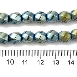 Electroplated Synthetic Magnetic Hematite Beads Strands&nbsp;G-I364-J01-07