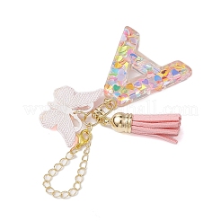 Resin Letter Cup Charms&nbsp;HJEW-JM02070