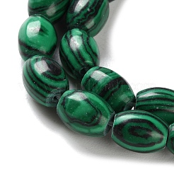 Synthetic Malachite Beads Strands&nbsp;G-I369-B19-01