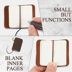 Leather Notebook&nbsp;AJEW-CL0005-42
