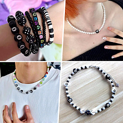 50Pcs Handmade Porcelain Beads&nbsp;PORC-TA0001-07