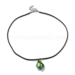 Waxed Cord Necklaces&nbsp;NJEW-P310-12P-02