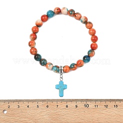 Unisex Synthetic Mixed Stone Bracelets&nbsp;BJEW-JB13626