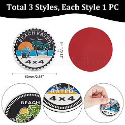 Aluminum Self-Adhesive Stickers&nbsp;STIC-UN0001-01C