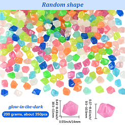 200g Luminous Acrylic Beads&nbsp;OACR-SP0001-79B