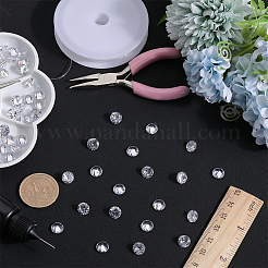 50Pcs Cubic Zirconia Cabochons&nbsp;ZIRC-BBC0002-37