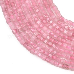 Natural Madagascar Rose Quartz Beads Strands&nbsp;G-P615-A01-01