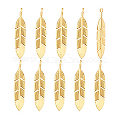 10Pcs Brass Pendants&nbsp;KK-PH0013-79