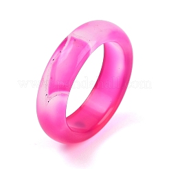 Dyed & Heated Natural Agate Finger Rings for Women&nbsp;RJEW-Z075-02S
