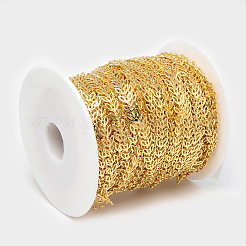 Soldered Brass Chains&nbsp;KK-S335-07G