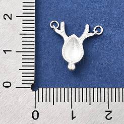 Christmas 925 Sterling Silver Deer Charms&nbsp;STER-A048-10S