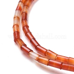 Natural Red Agate Beads Strands&nbsp;G-M389-01