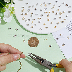80Pcs 8 Styles Brass Pendants&nbsp;KK-BBC0025-90