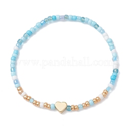 3Pcs Glass Seed Beads Stretch Bracelets for Women&nbsp;BJEW-MZ00290