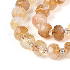 Heated Natural Citrine Beads Strands&nbsp;G-T144-A01-11